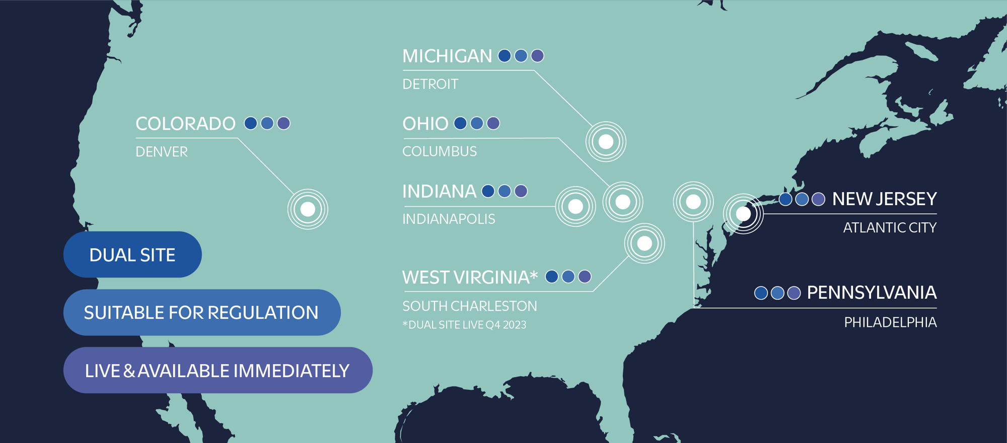 US Cloud Map US Cloud Map